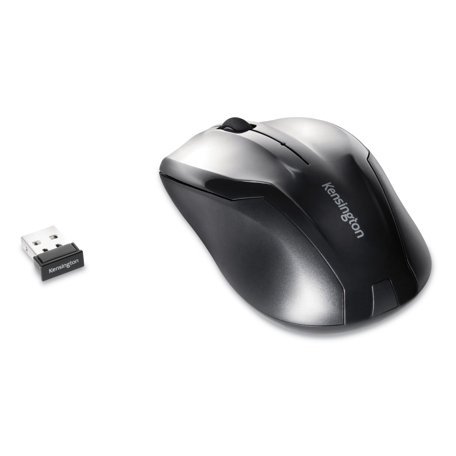 USB 2.0 Membrane Wireless RF 2.40 GHz Keyboard - 104 Key - Black - USB 2.0 Wireless RF - 1000 dpi - Scroll Wheel - Black - Symmetrical - AA, AAA - Compatible with PC - 1 Each