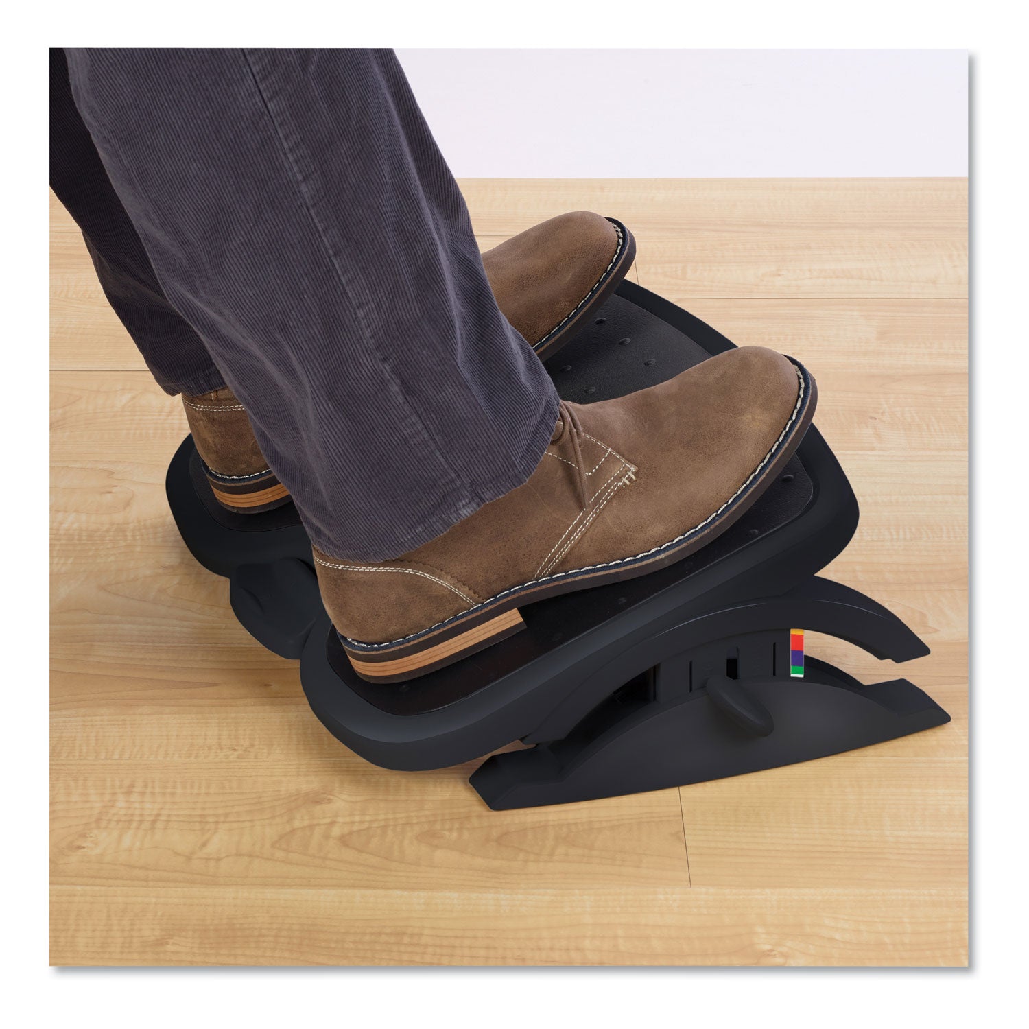 3.50" to 5" Adjustable Height - 30&deg; Tilt - Black - 1 Each - TAA Compliant