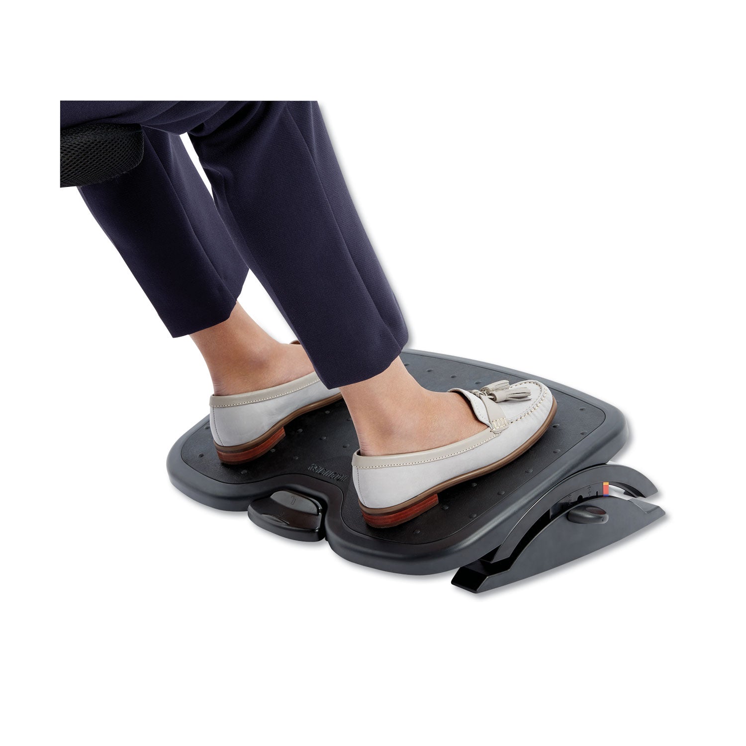 3.50" to 5" Adjustable Height - 30&deg; Tilt - Black - 1 Each - TAA Compliant