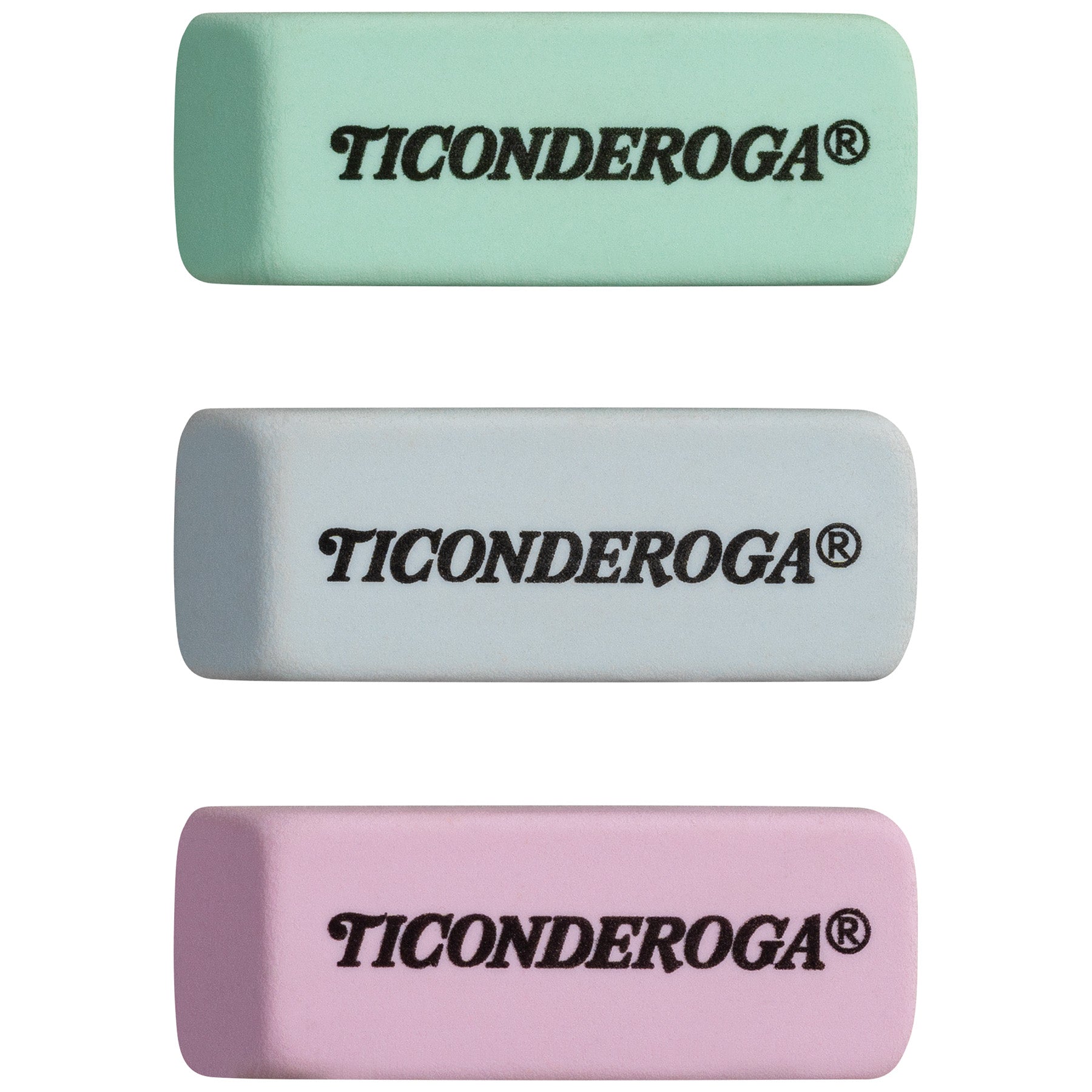Pastel Wedge Eraser, 3 Count