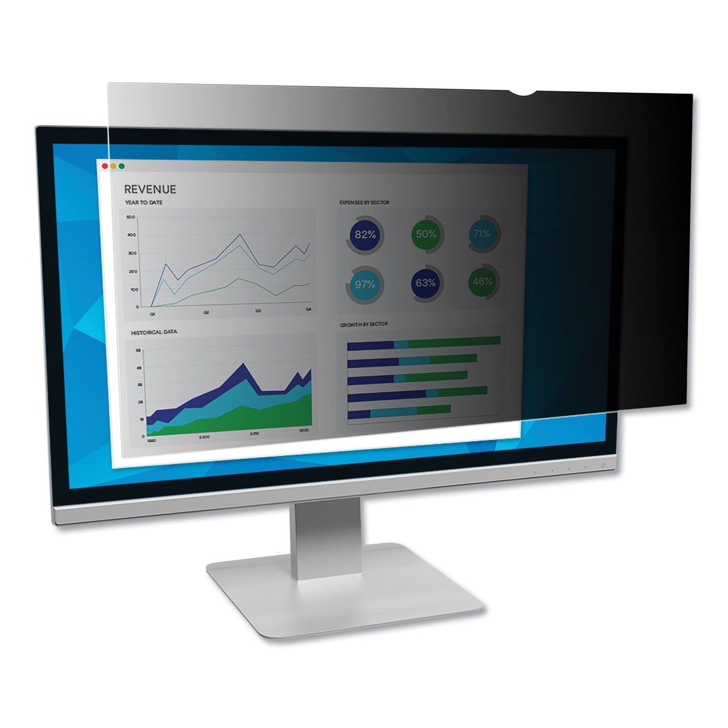 For 19"LCD Monitor - 4:3 - Scratch Resistant, Fingerprint Resistant, Dust Resistant - Anti-glare - 1 Each