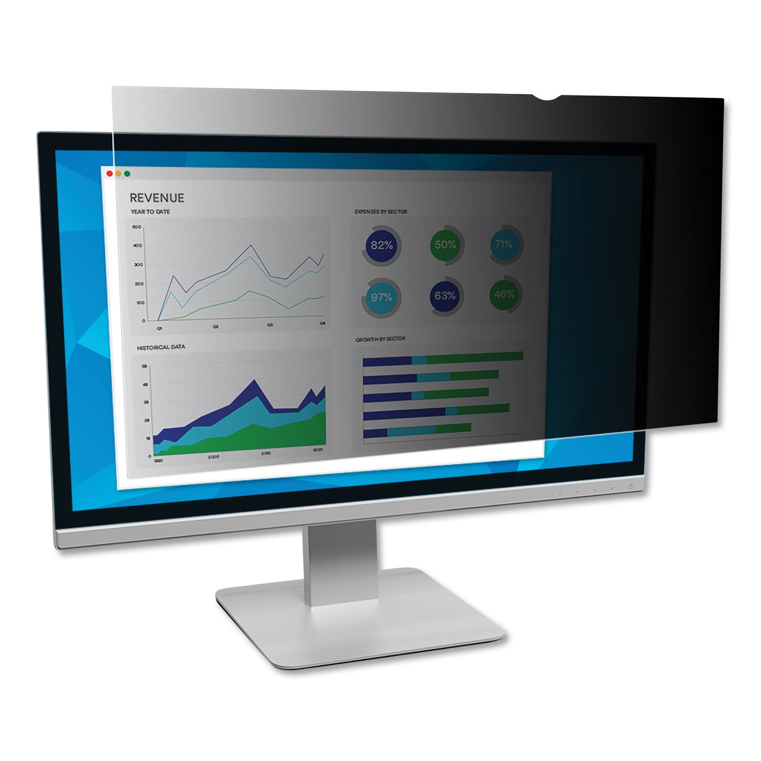 For 19.5" Widescreen LCD Monitor - 16:9 - Scratch Resistant, Fingerprint Resistant, Dust Resistant - Anti-glare - 1 Each