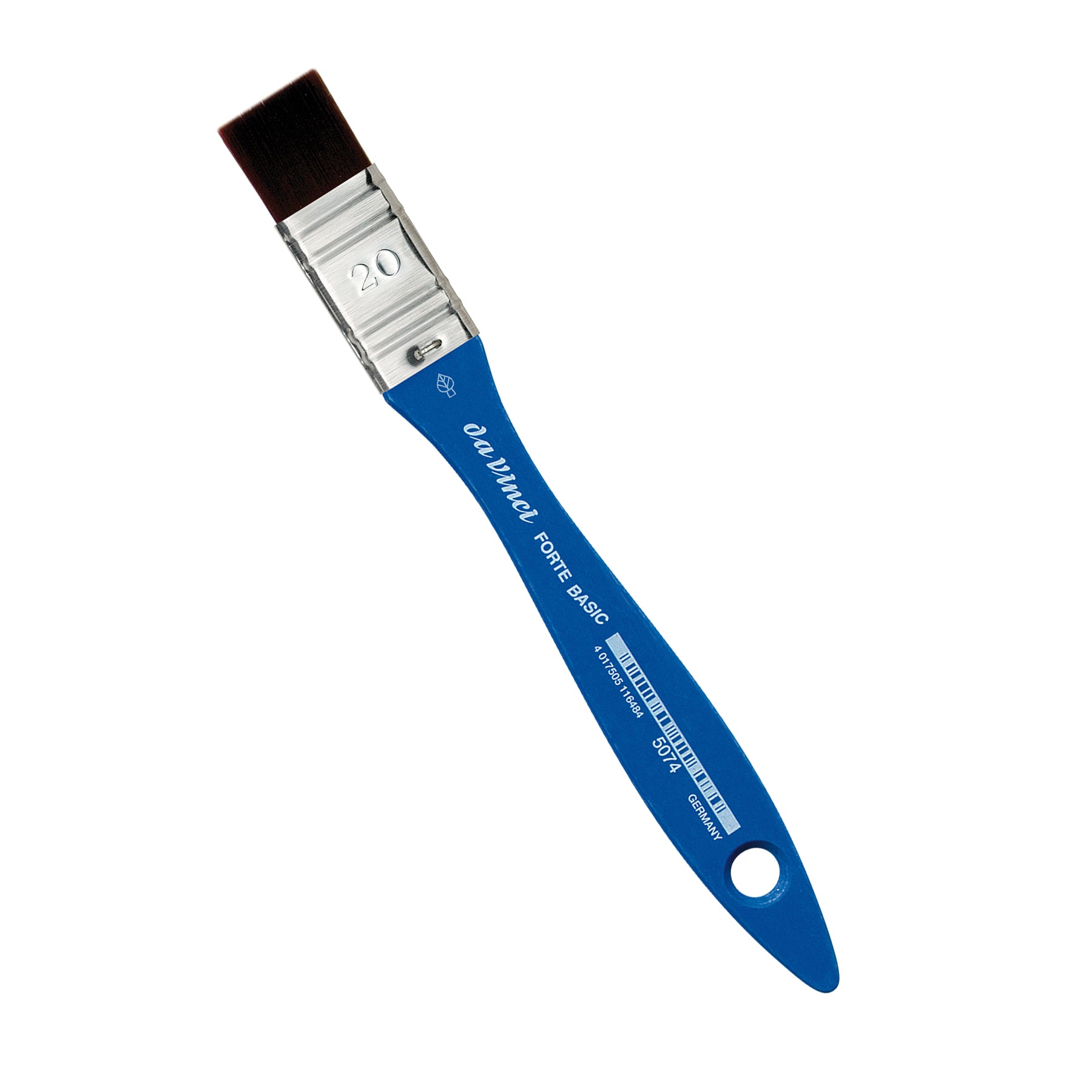 FORTE BASIC Mottler Brush, Synthetic, Acrylic, Flat, Series 5074, Size 20