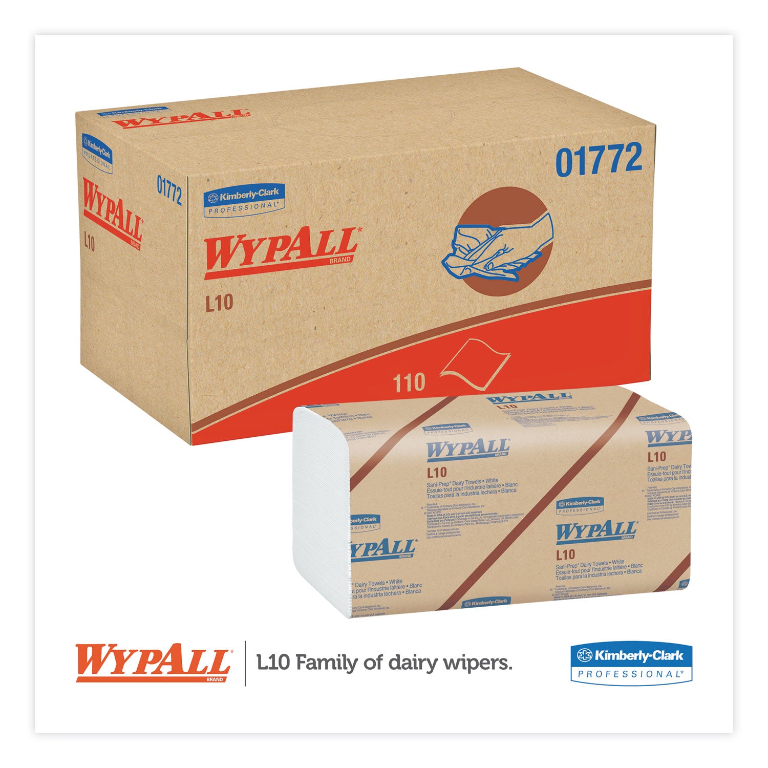 1 Ply - WhiteBox - 110/Box - 1 Carton