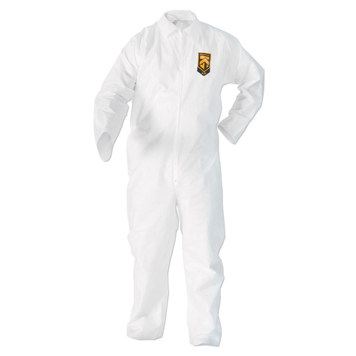A20 Breathable Particle Protection Coveralls, Zip Closure, 2x-Large, White