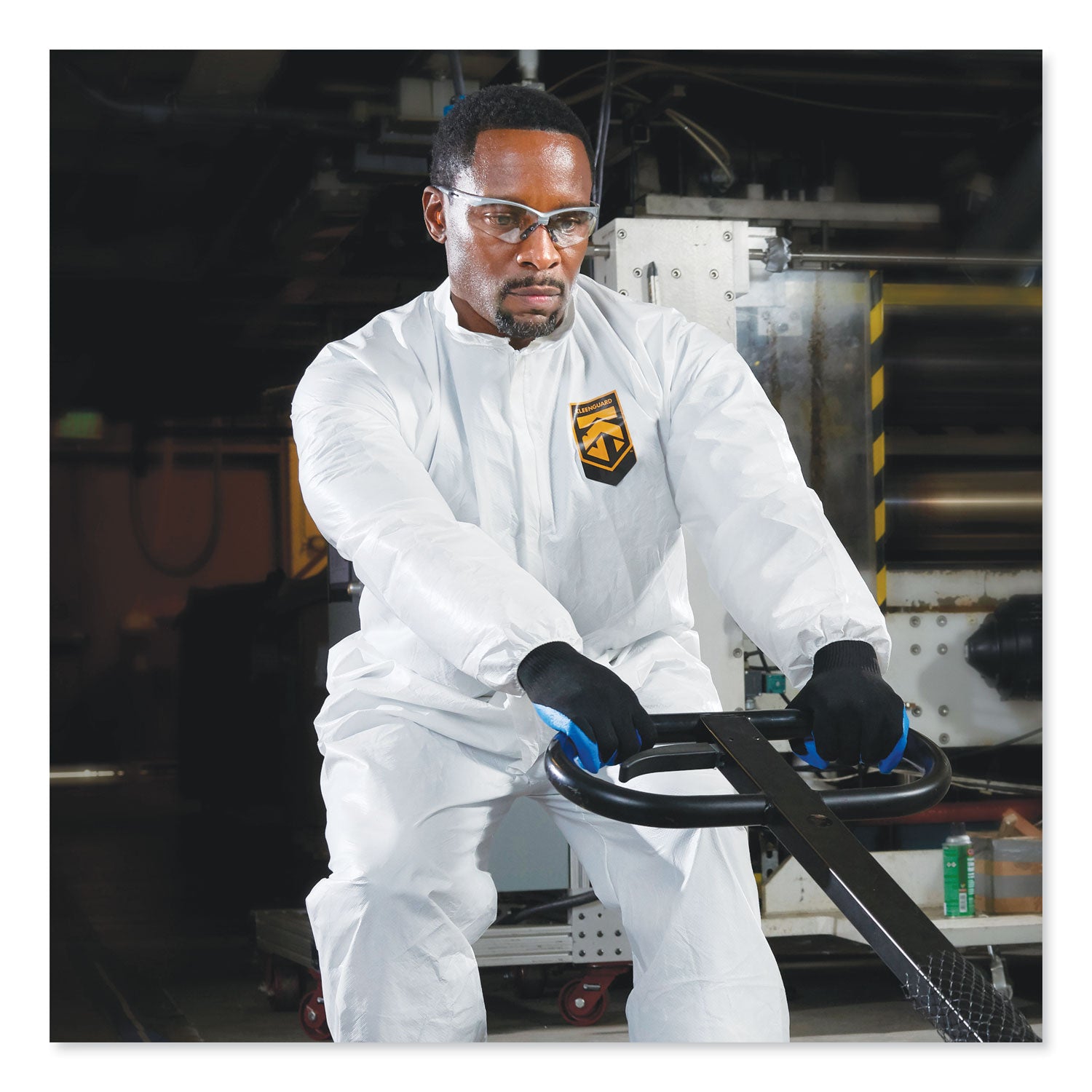 A30 Elastic-Back Coveralls, White, X-Large, 25/Carton