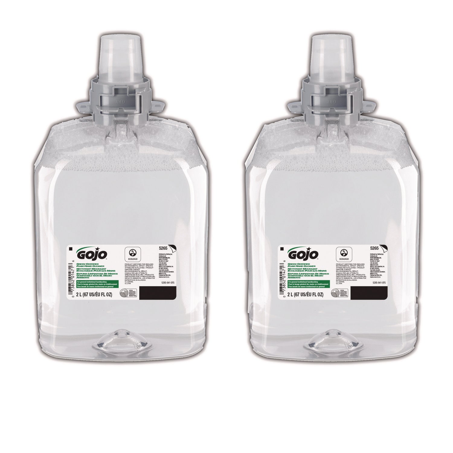 2.11 quart - Dirt Remover - Hand, Commercial, Restroom, Breakroom - Moisturizing - Clear - Unscented - 1 Carton