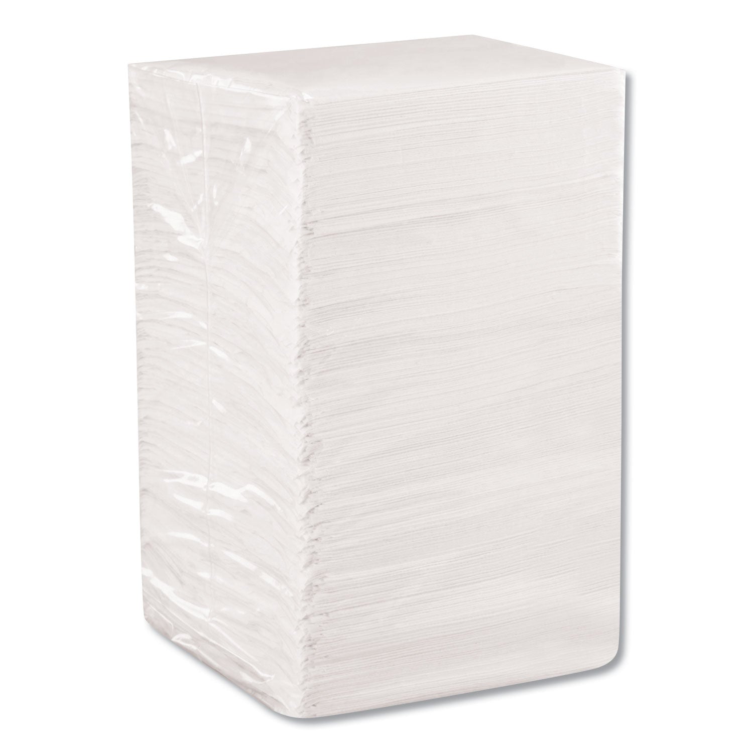 Dixie 1/4-Fold Beverage Napkin - 1 Ply - 9.50" Width x 9.50" Length - White - 500 / Pack