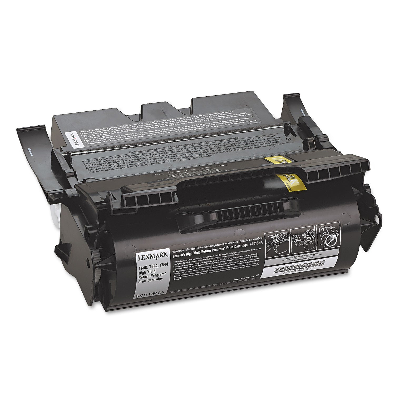 Lexmark Unison Original Laser Toner Cartridge - Black - 1 Each - 21000 Pages