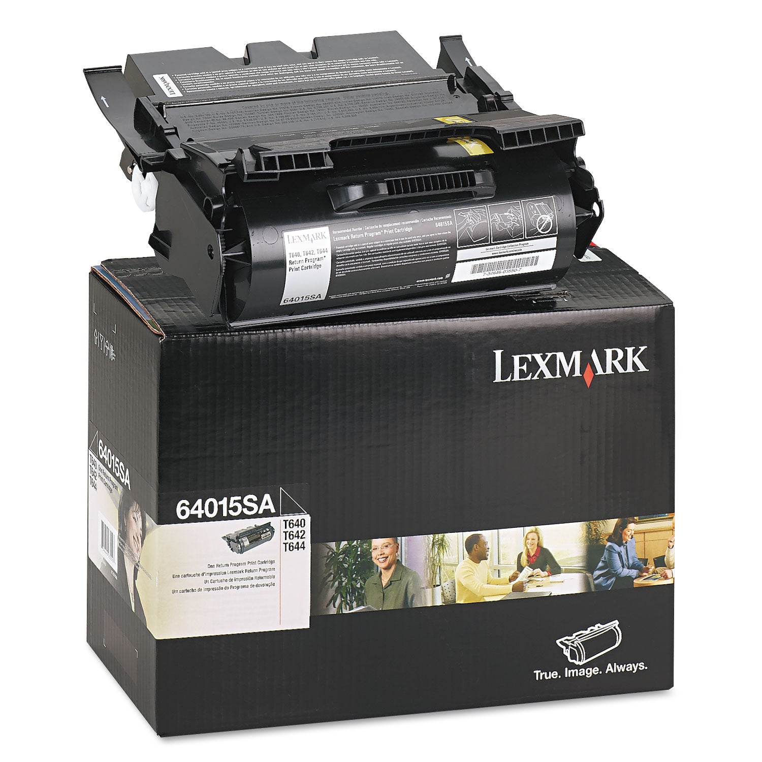 Lexmark Unison Original Laser Toner Cartridge - Black - 1 Each - 6000 Pages