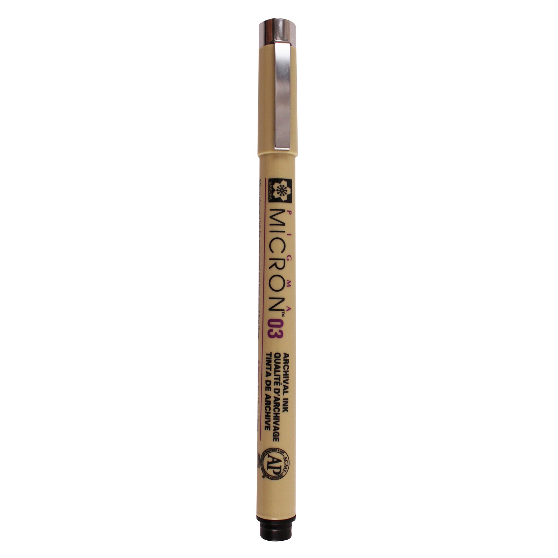 Pigma Micron Pen, Black, 0.35mm Size 03