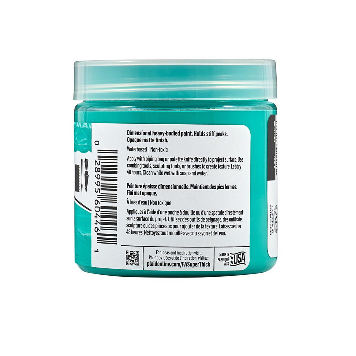 TURQUOISE 4OZ ACRYLIC PAINT SUPER