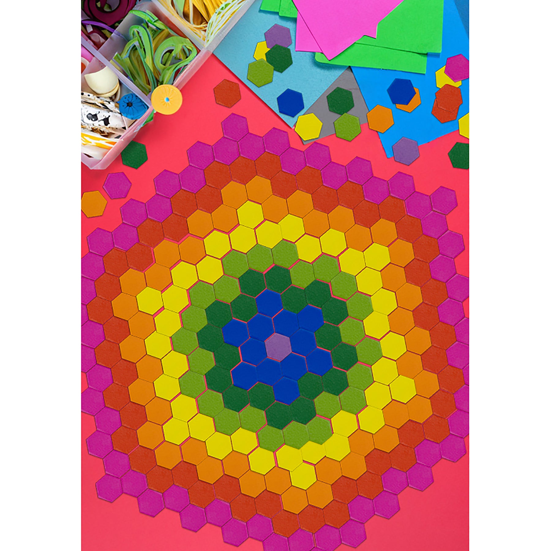 Hexagon Mosaics, Pack of 2000
