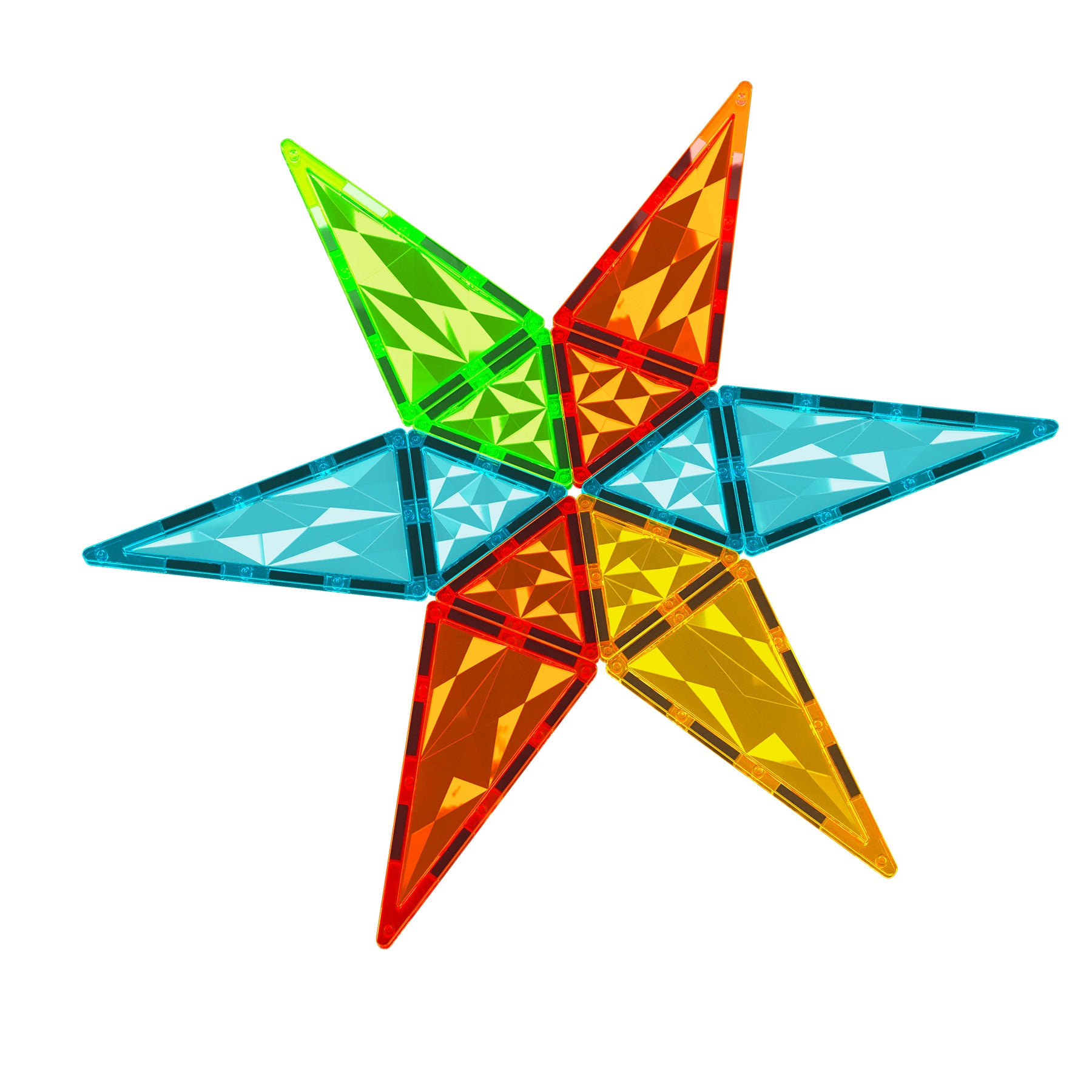 MAGNETIC TILES GEMS ROCKET 32PCS