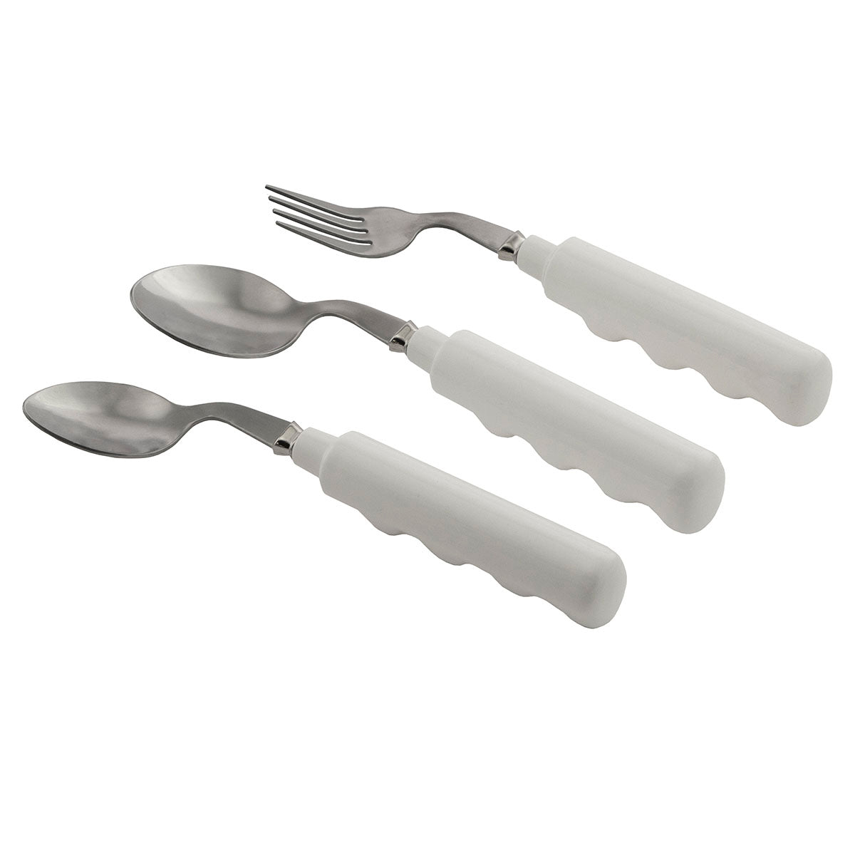 Utensil, comfort grip, 3 oz. Right handed fork