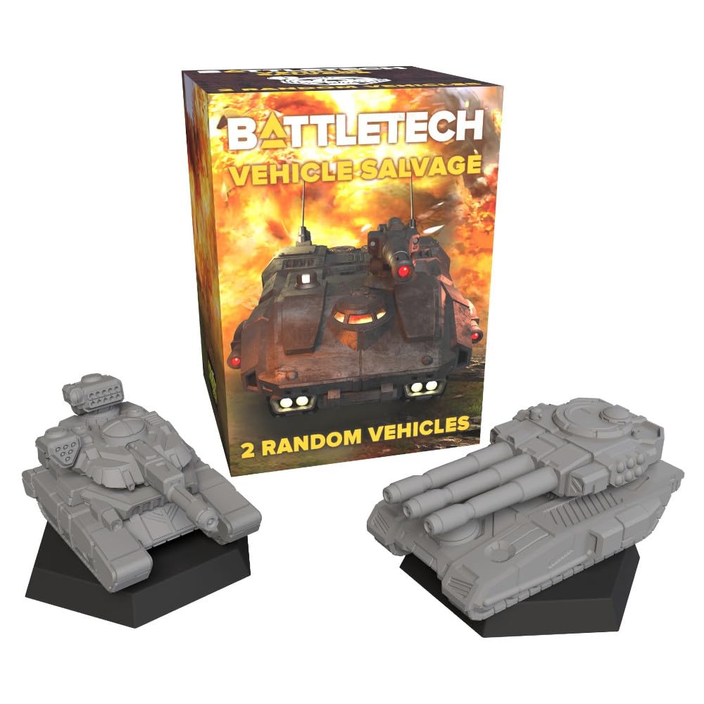 Catalyst Game Labs Salvage Box Battlefield Support [POP] - Strategy Board Game - for 2+ Players and Ages 14+