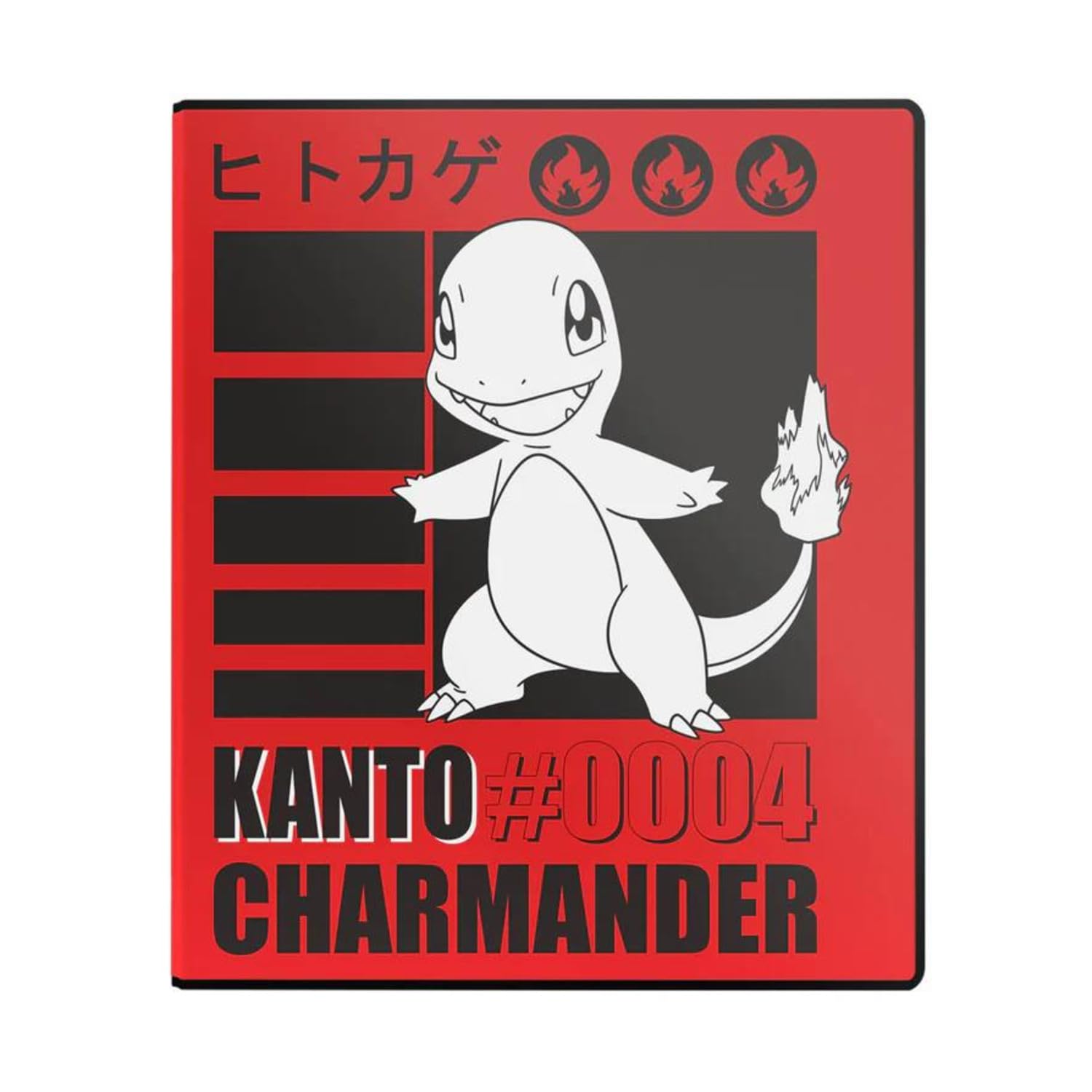 Ultra PRO - Charmander 2” Album for Pokémon | Pokémon Trading Card Album Charmander Binder Cards 2-Inch Organizer Storage Official Collectible Fan Gift Memorabilia