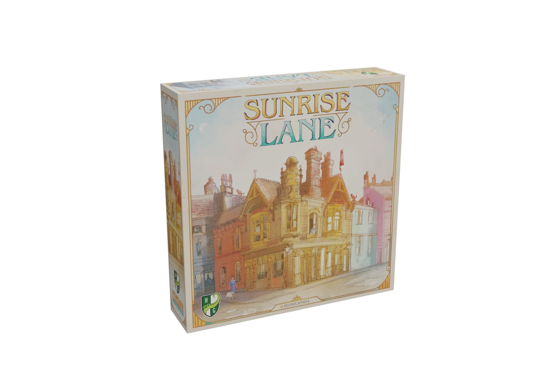 Horrible Guild: Sunrise Lane - Strategy Board Game, Real Estate & Building, 2-4 Players, 45 Mins, Ages 8+