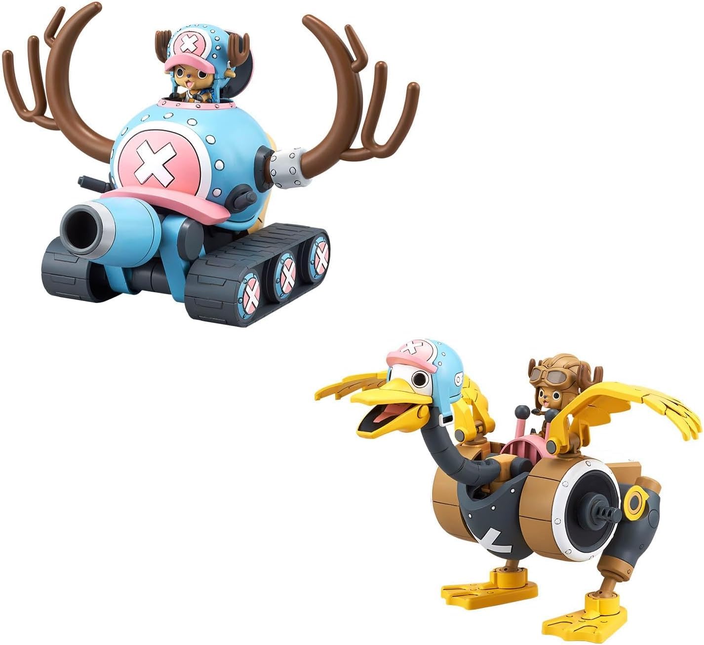 Bandai Hobby - One Piece - Chopper Robo 1 & 2 (Tank & Wing) Model Kit