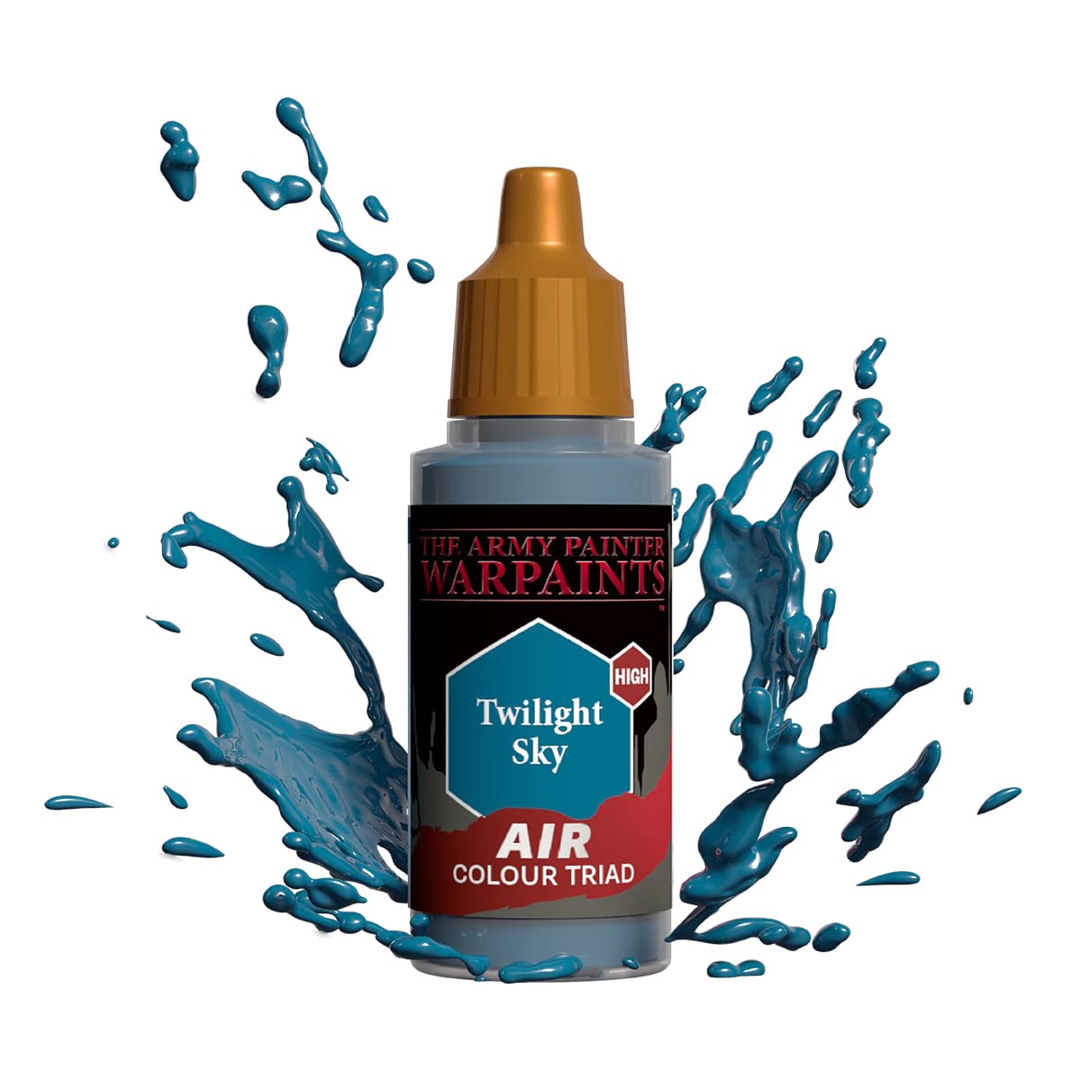 The Army Painter Warpaints Air Twilight Sky - Water Based Airbrush paint – acrylic paint and primer for Tabletop Roleplaying, Boardgames, and Wargames Miniature Model Painting
