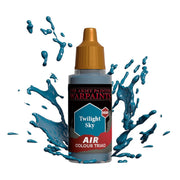 The Army Painter Warpaints Air Twilight Sky - Water Based Airbrush paint – acrylic paint and primer for Tabletop Roleplaying, Boardgames, and Wargames Miniature Model Painting