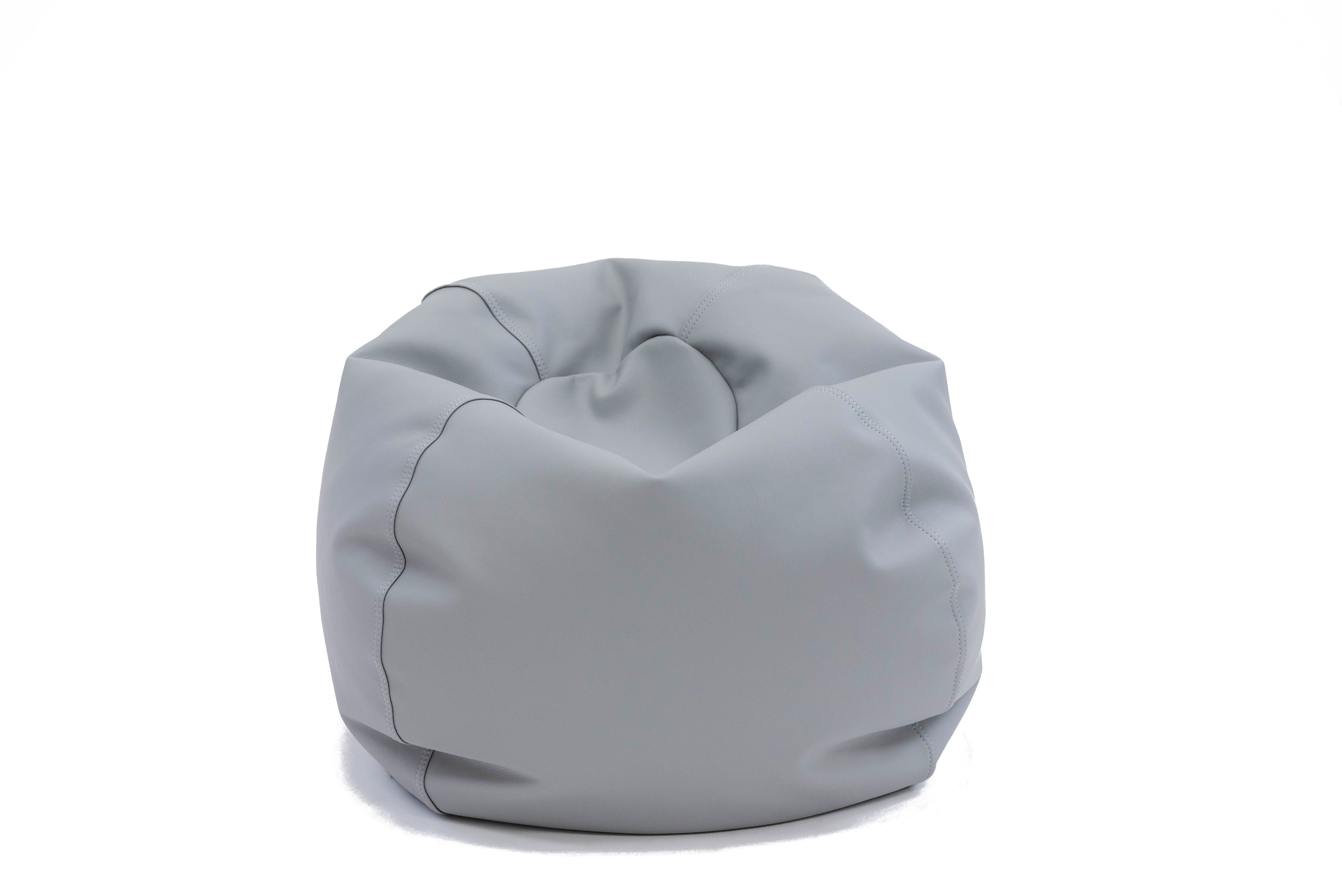 26" Round Bean Bag - Gray