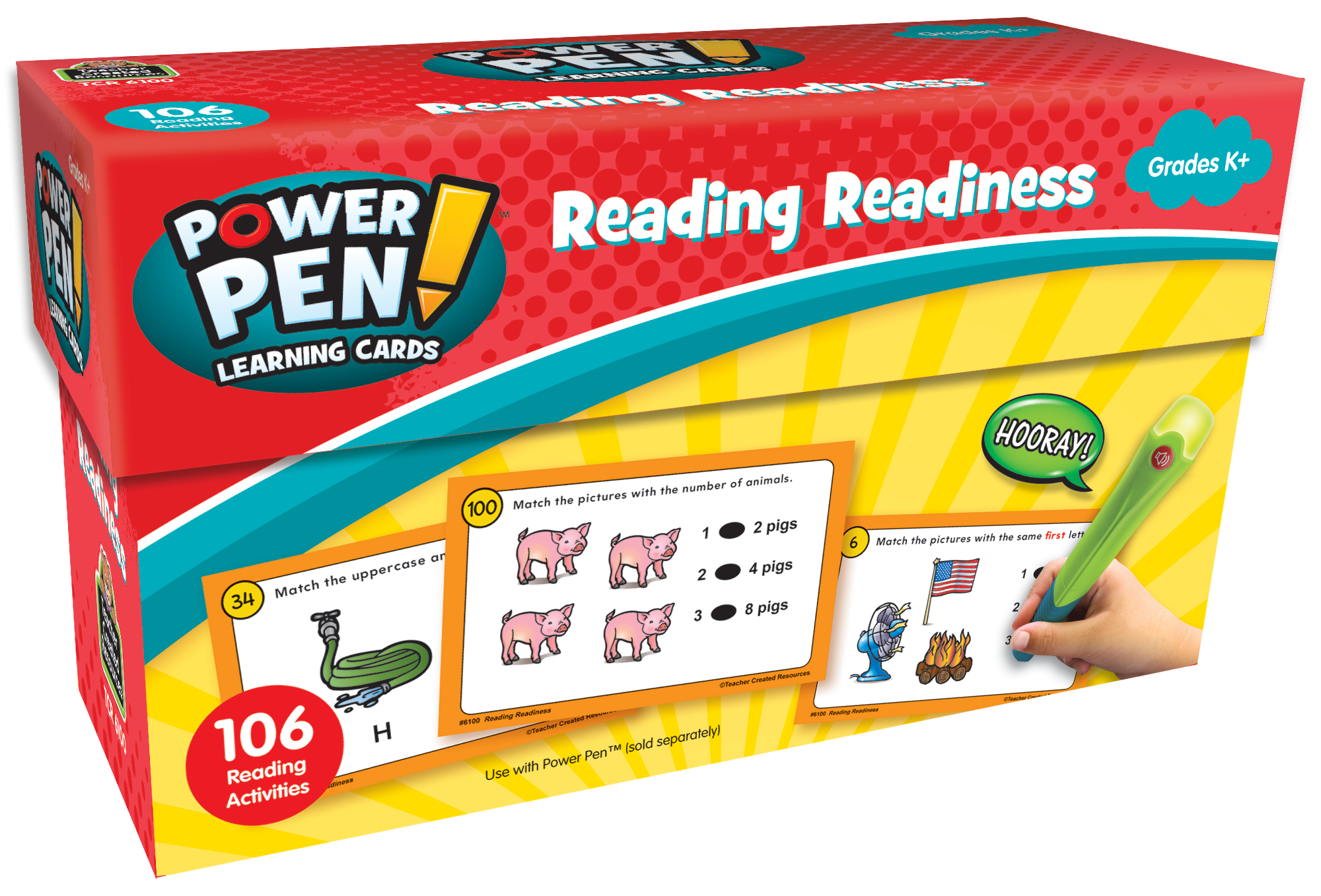 Power Pen® Learning Cards: Reading Readiness