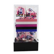 Genderfluid Flag RPG Dice Set