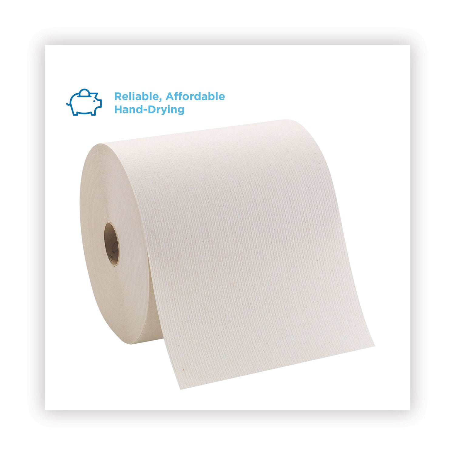 1 Ply - 7.87" Width x 800 ft Length - Brown - 6 / Carton