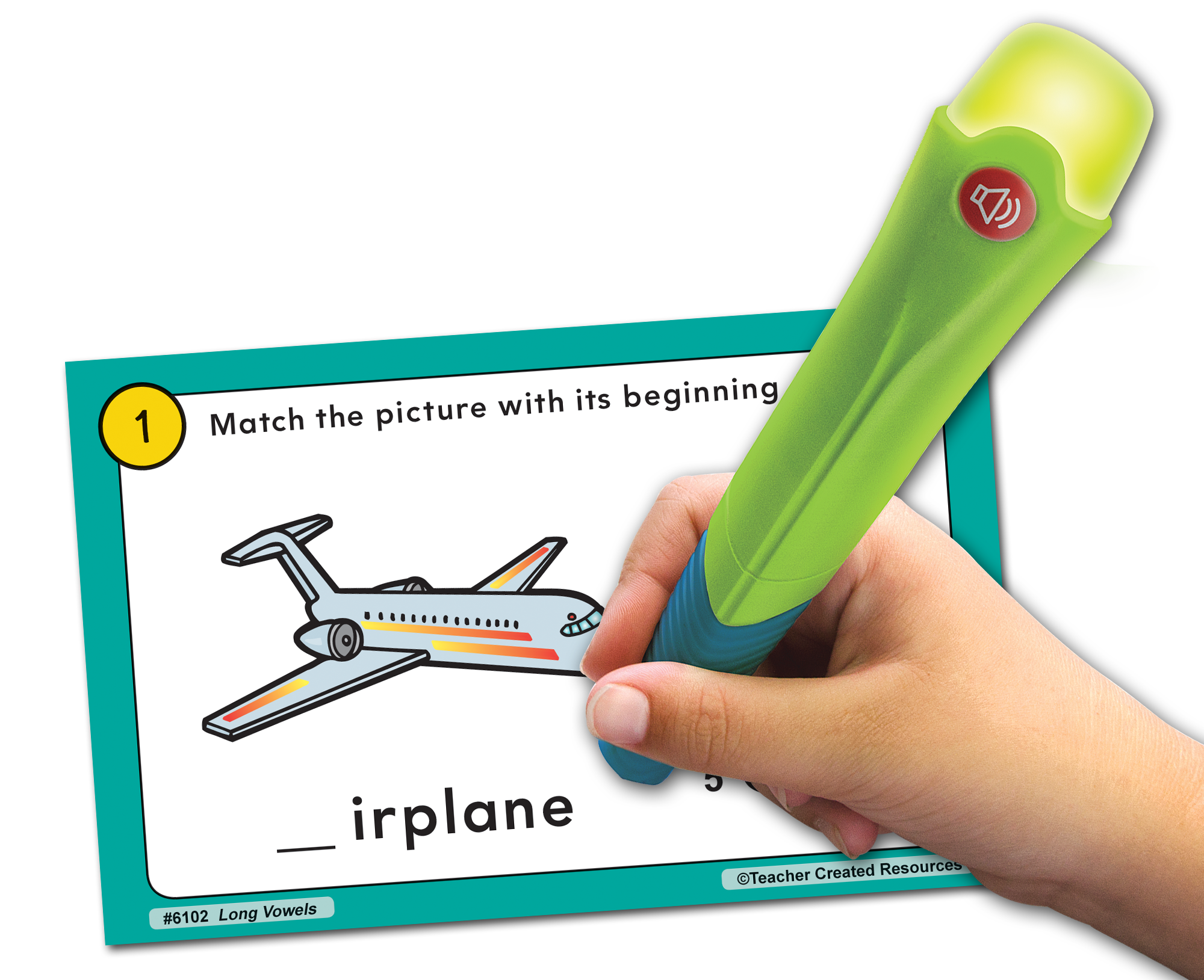 Power Pen® Learning Cards: Long Vowels