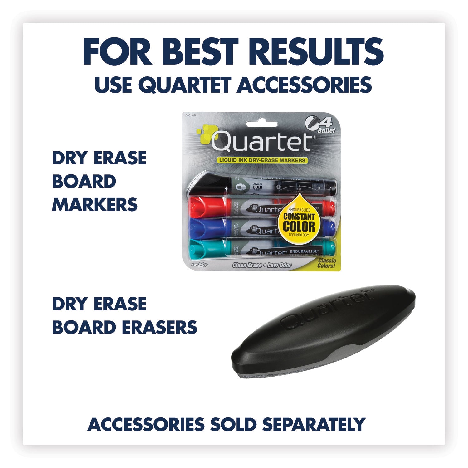 Quartet Classic Magnetic Whiteboard - 24" (2 ft) Width x 18" (1.5 ft) Height - White Painted Steel Surface - Silver Aluminum Frame - Horizontal/Vertical - Magnetic - 1 Each
