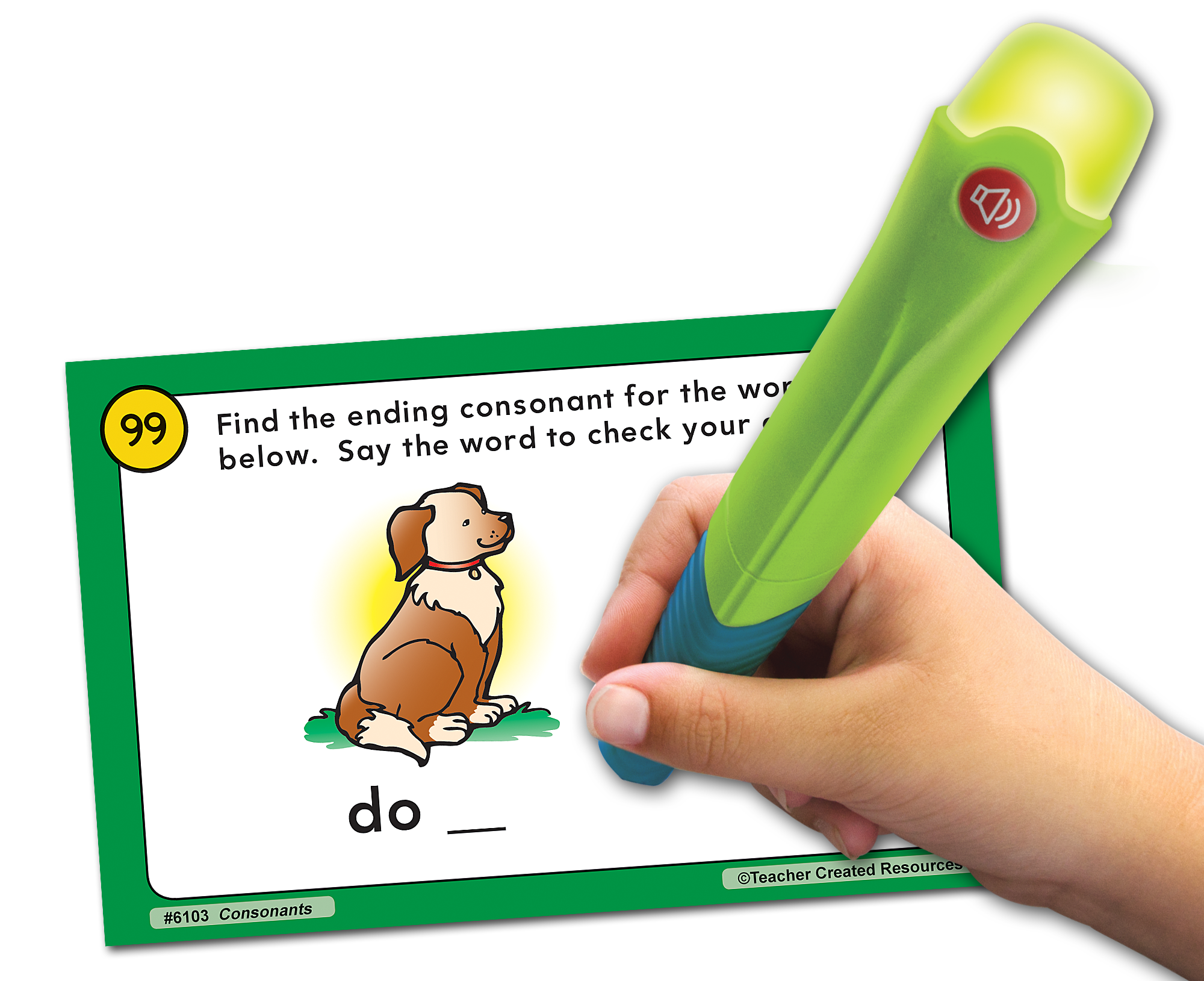 Power Pen® Learning Cards: Consonants