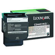C544X1Kg Return Program Extra High-Yield Toner, 6, 000 Page-Yield, Black