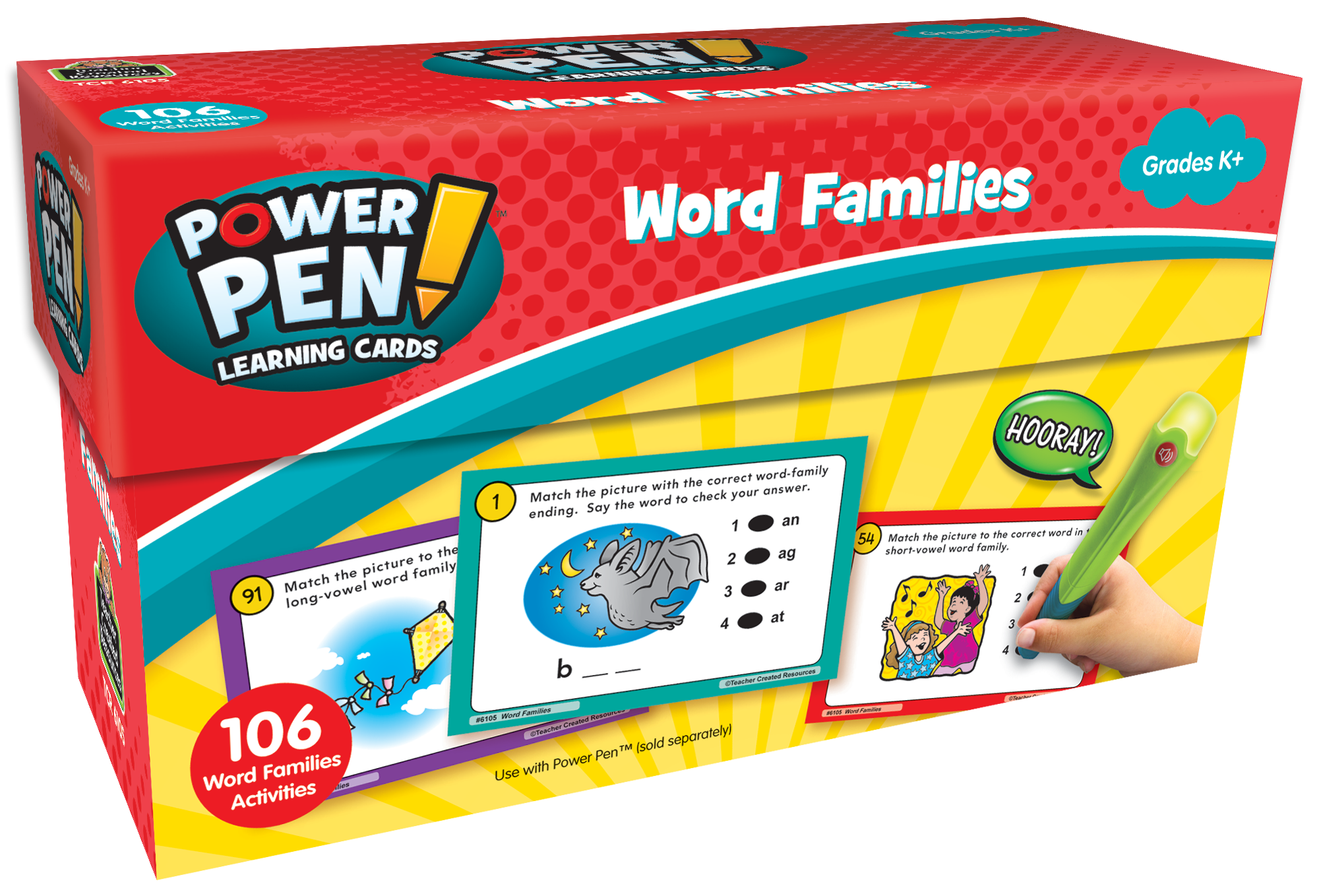 Power Pen® Learning Cards: Word Families