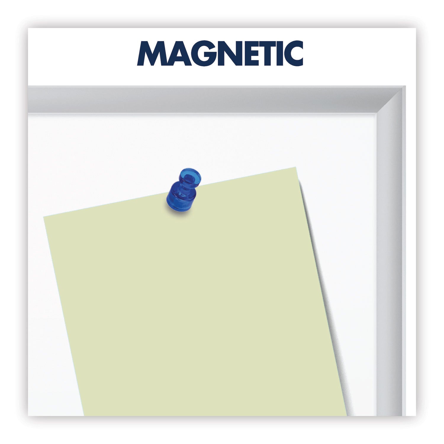 Quartet Classic Magnetic Whiteboard - 36" (3 ft) Width x 24" (2 ft) Height - White Painted Steel Surface - Silver Aluminum Frame - Horizontal/Vertical - Magnetic - 1 Each