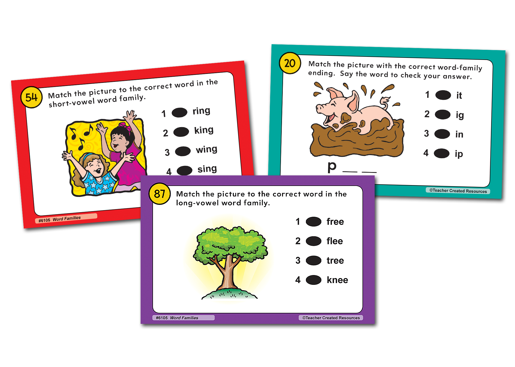 Power Pen® Learning Cards: Word Families
