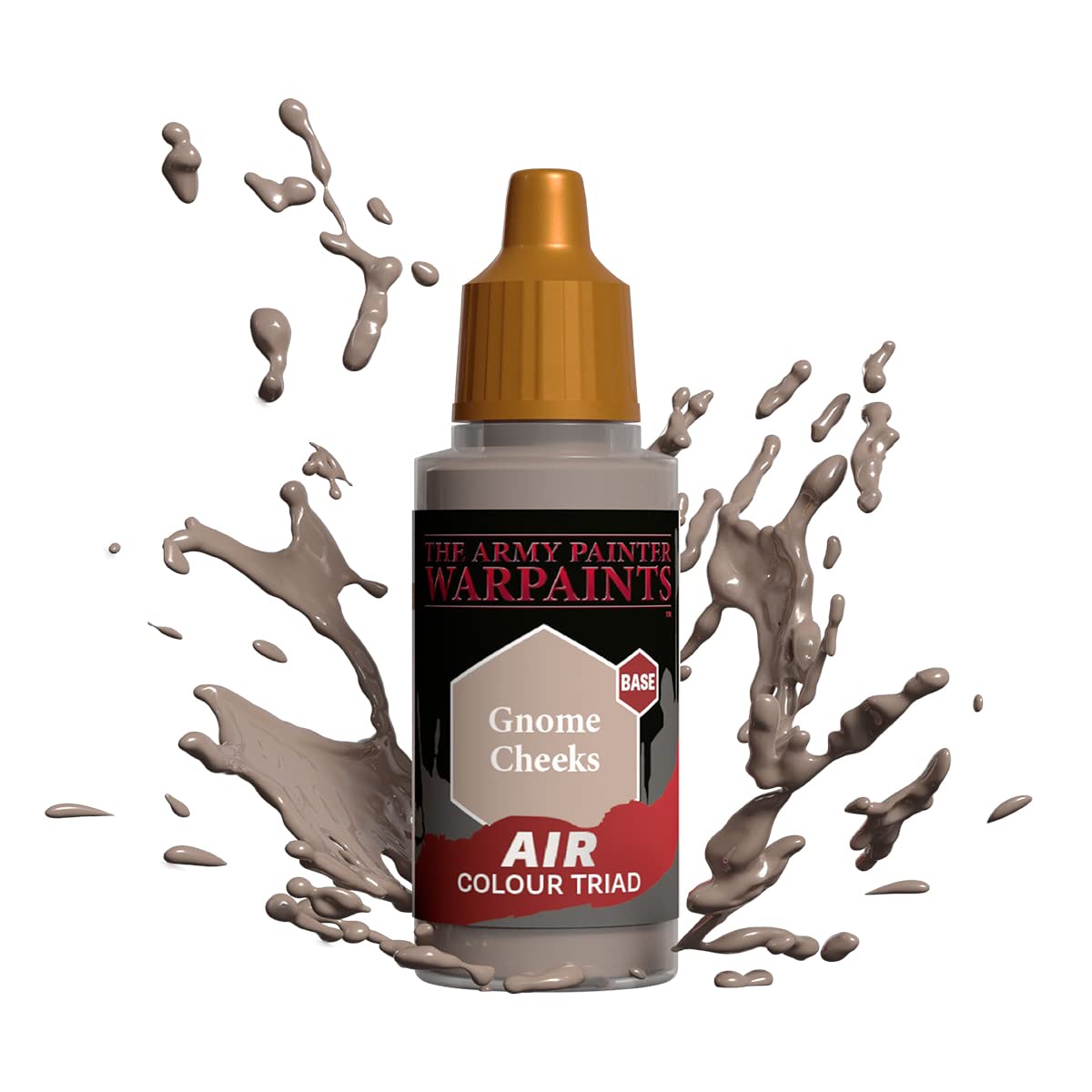 The Army Painter Warpaints Air Gnome Cheeks - Water Based Airbrush paint – Acrylic Paint and Primer for Tabletop Roleplaying, Boardgames, and Wargames Miniature Model Painting