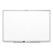 Quartet Classic Whiteboard - 36" (3 ft) Width x 24" (2 ft) Height - White Melamine Surface - Silver Aluminum Frame - Horizontal/Vertical - Durable, Smooth Surface, Flexible - 1 Each