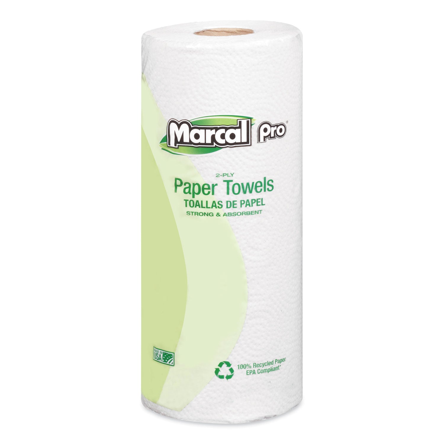 2 Ply - 70 Sheets/Roll - White - Paper - 15 / Carton