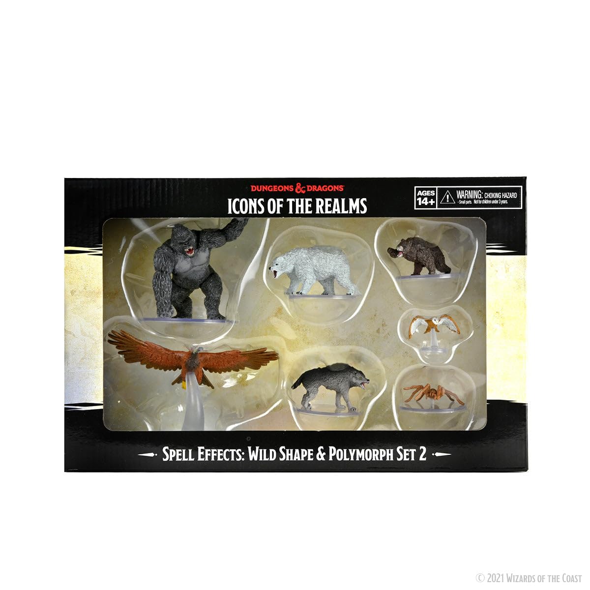 WizKids D&D Icons of The Realms: Wild Shape & Polymorph Set 2