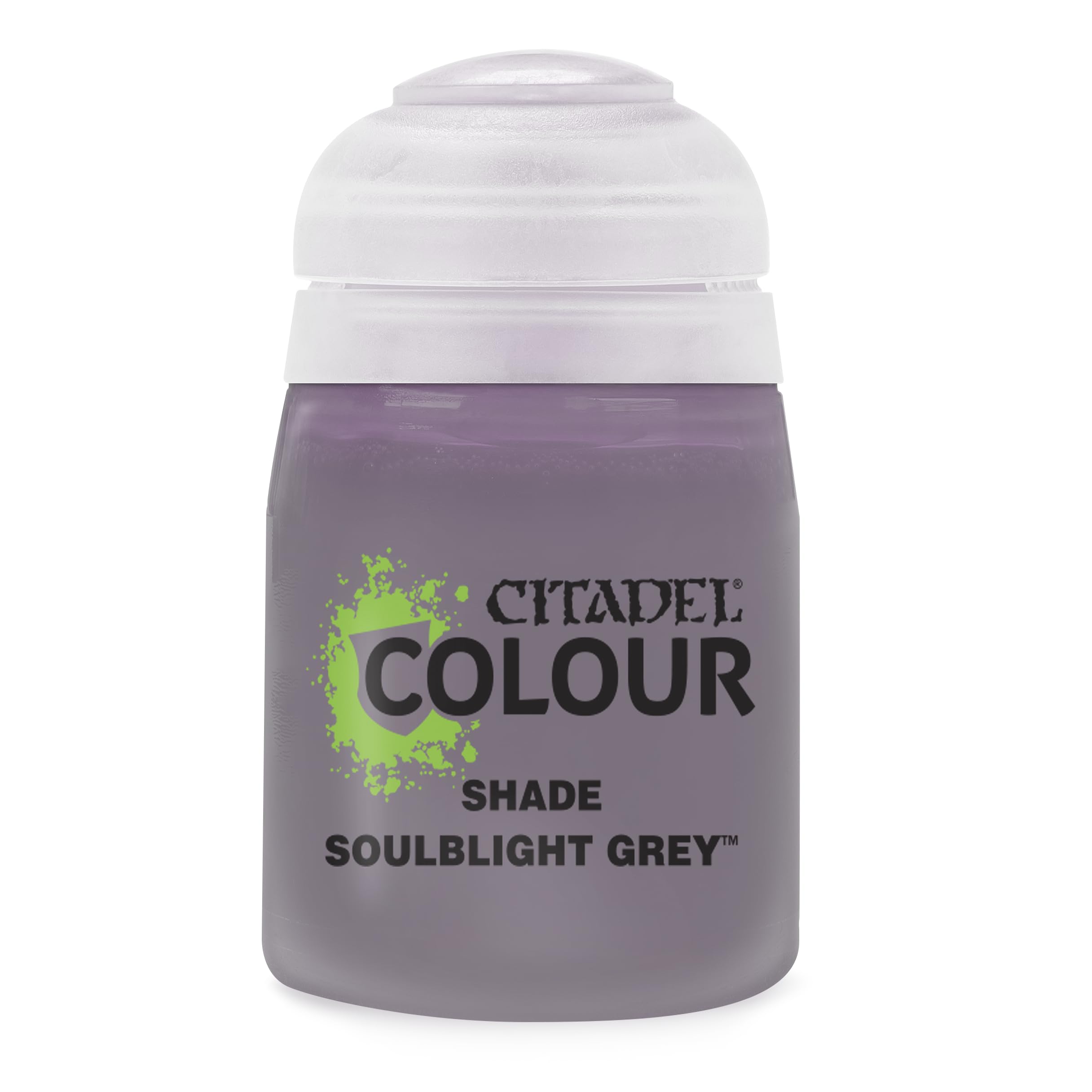 Games Workshop - Citadel Paint - Shade: Soulblight Grey (18ml) Age 12+