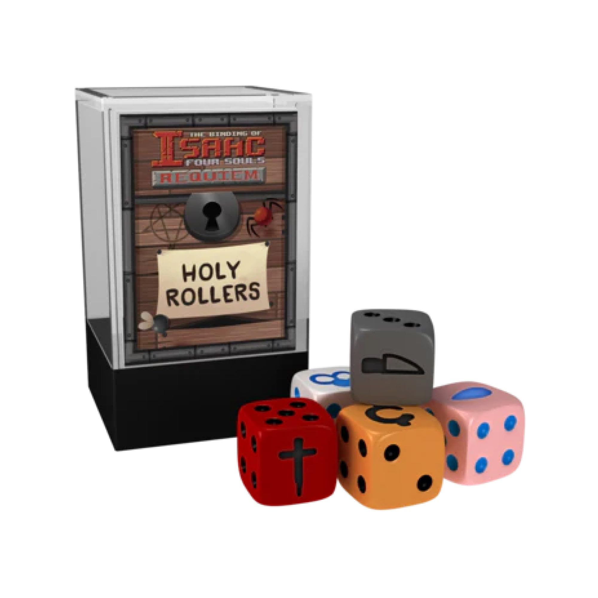 Maestro Media The Binding of Isaac: Four Souls Holy Rollers Dice Set