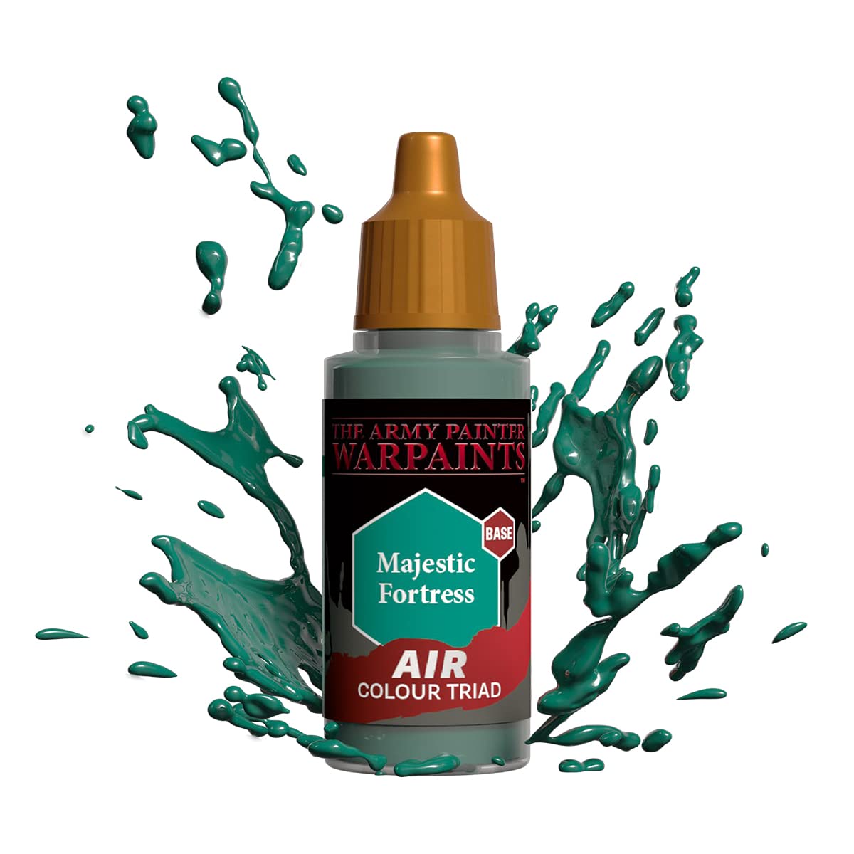 The Army Painter Warpaints Air Majestic Fortress - Water Based Airbrush paint – acrylic paint and primer for Tabletop Roleplaying, Boardgames, and Wargames Miniature Model Painting