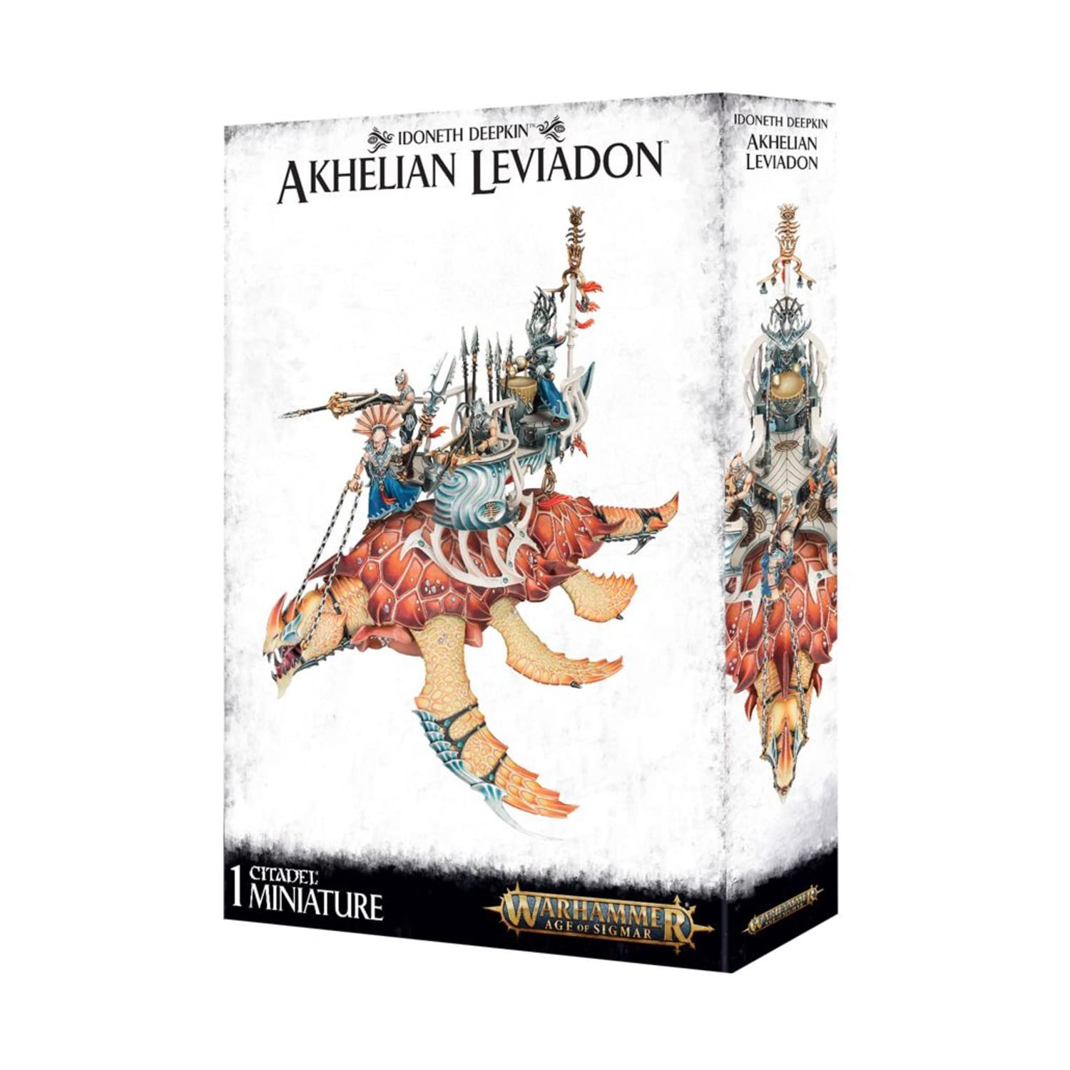 Games Workshop Warhammer AoS - Idoneth Deepkin Akhelian Leviadon, Black