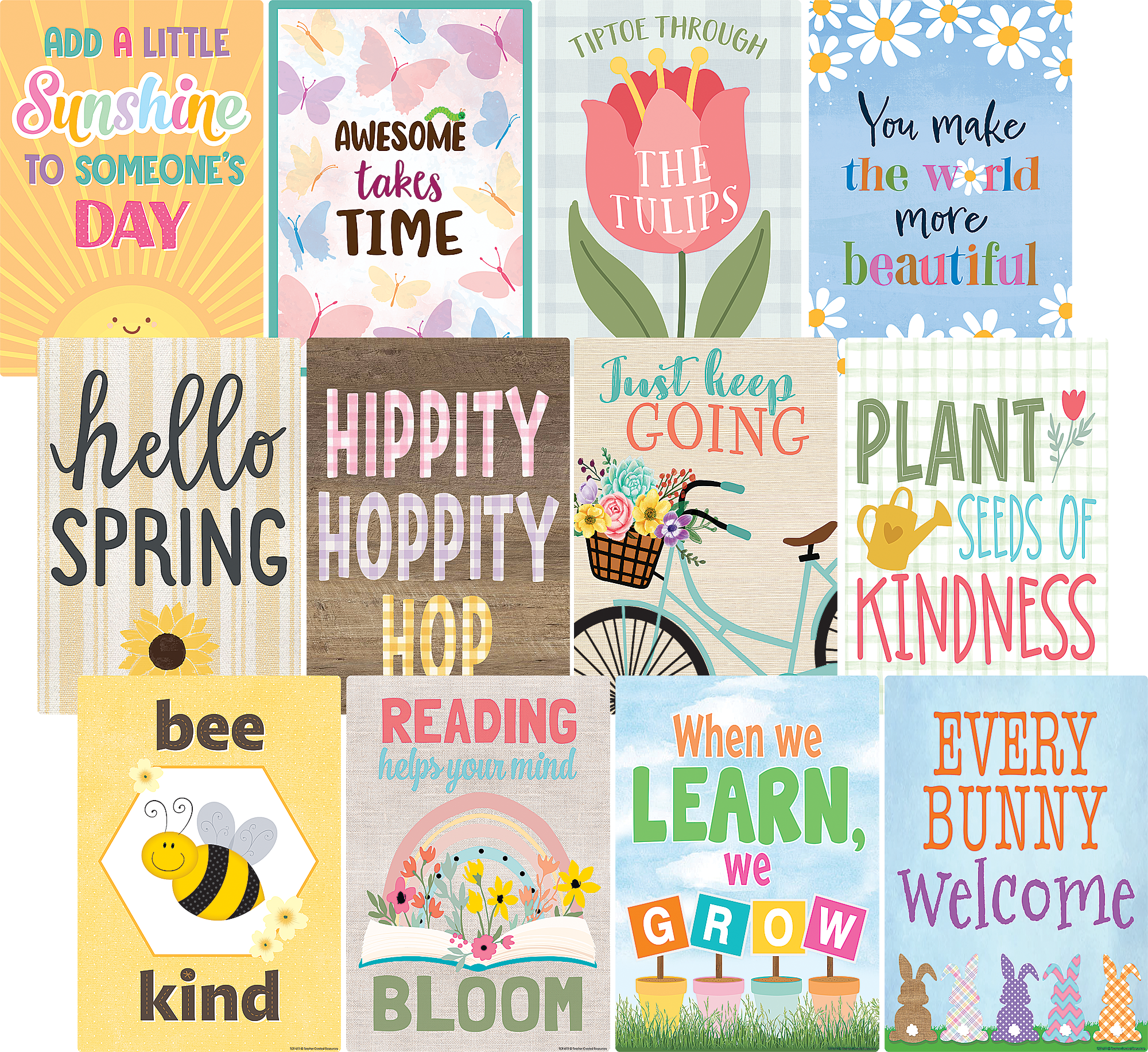 Spring Small Poster Pack