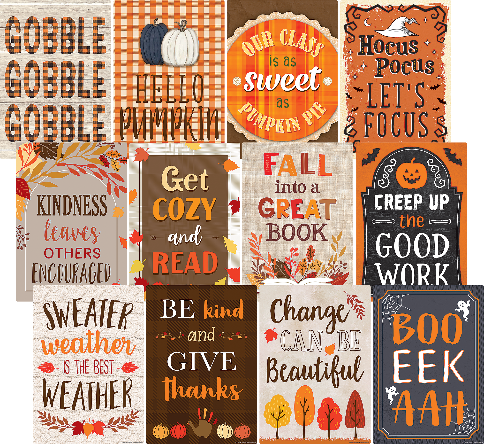 Fall Small Poster Pack