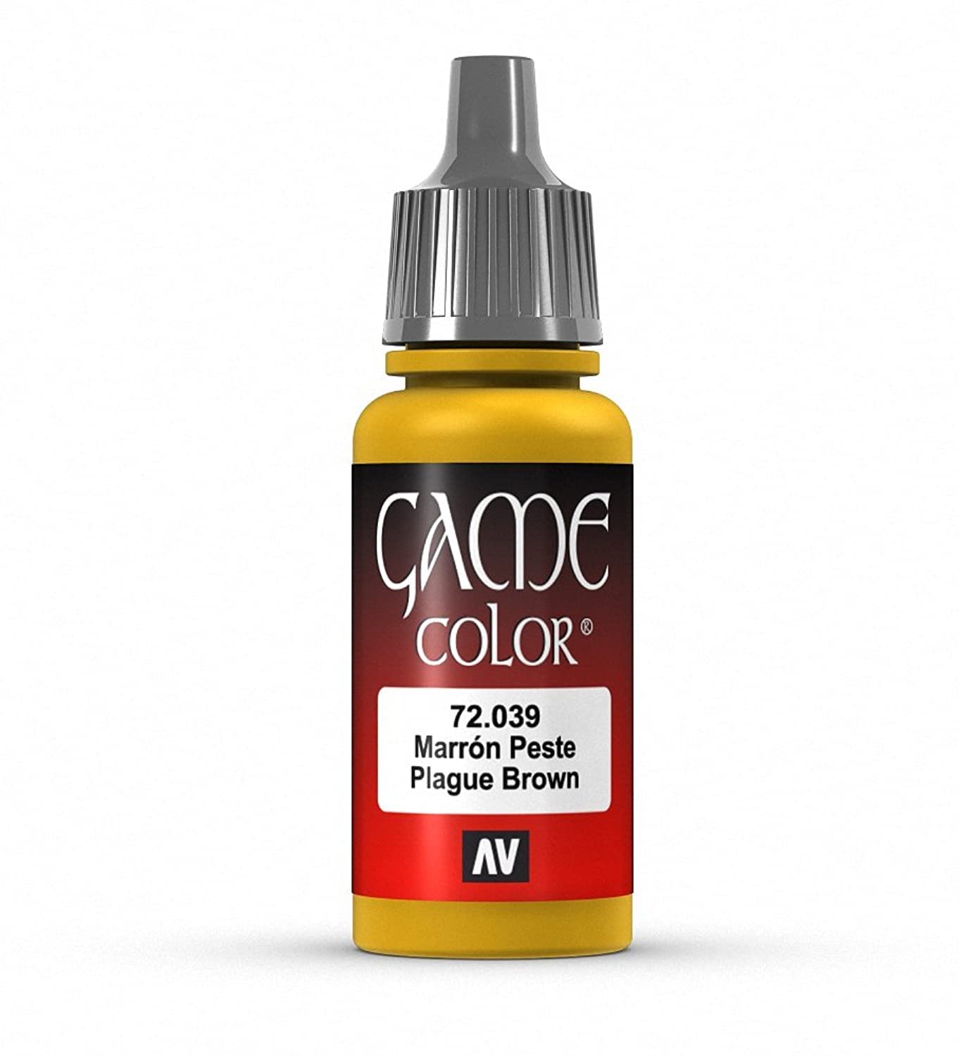 Vallejo Game Color Plague Brown Paint, 18ml