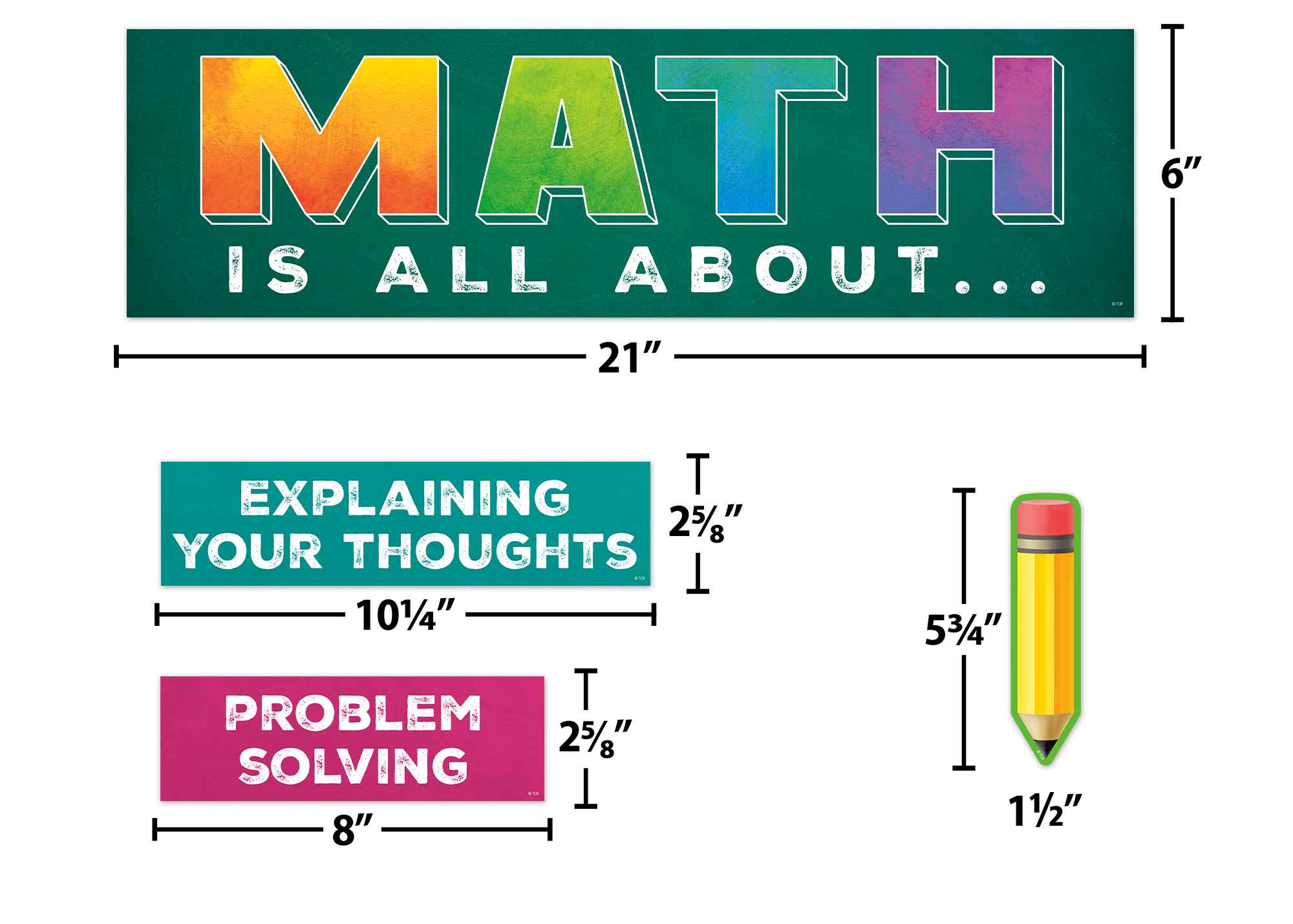 Math is All About Mini Bulletin Board