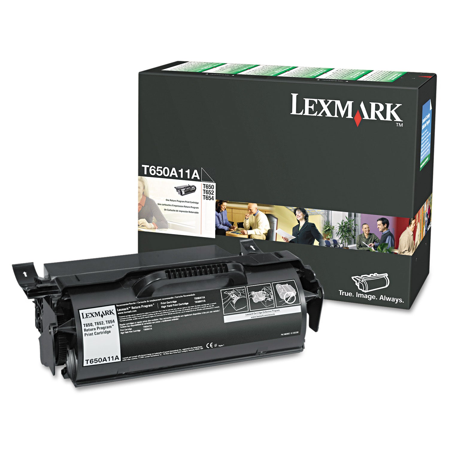 Lexmark Original Laser Toner Cartridge - Black - 1 Each - 7000 Pages