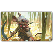 Ultra PRO - Magic The Gathering Bloomburrow Stitched Edge Playmat Featuring Swords to Plowshares, Game Accessory, Durable Fabric Top, Non-Slip Base , Premium Stitched Edges, Compact Size